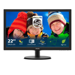 Monitor Philips 223V5LSB/00 (21,5"  TN  FullHD 1920x1080  VGA  kolor czarny