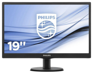 Monitor Philips 193V5LSB2/10 (18,5"  TN  1366x768  VGA  kolor czarny)
