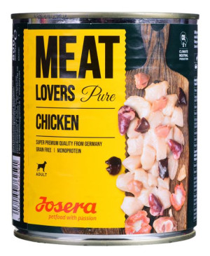 Josera Meatlovers Pure Kurczak karma mokra dla psów 800g