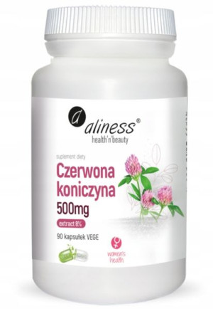 Aliness Czerwona Koniczyna EKSTRAKT 8% 500 mg 90k