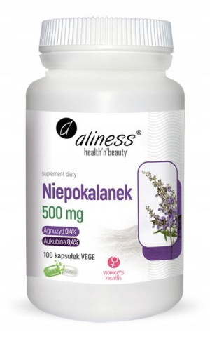 Aliness Niepokalanek na Miesiączkę 500 mg 100 kaps
