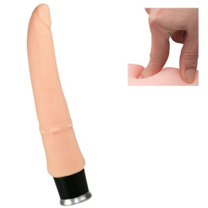 WIBRATOR SEX MASAŻER Wibrator Analny -Nature Skin