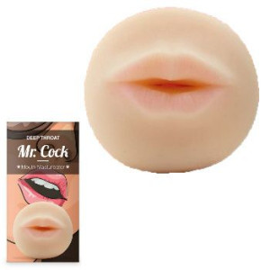 Masturbator Usta 15,5cm teksturowany tunel