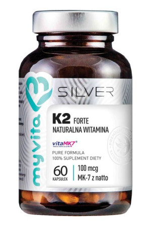 WITAMINA K2 MK-7 FORTE Naturalna 60 kapsułek MyVita
