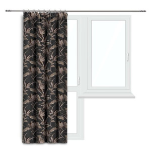 ZASŁONA gotowa na TAŚMIE żabki 140x230 ZASŁONY do salonu D404-307