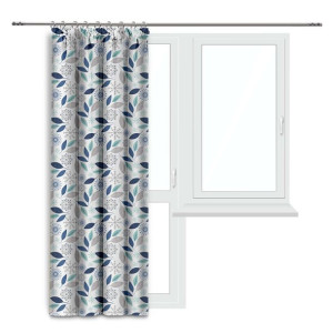 ZASŁONA gotowa na TAŚMIE żabki 140x230 ZASŁONY do salonu D404-319