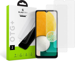 Szkło hartowane Glastify OTG+ Samsung Galaxy A13 LTE Clear [2 PACK]