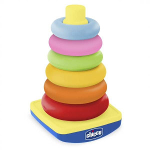 CHICCO 44917  lekka wieża piramida kółka 6m+