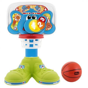 CHICCO 87303 interaktywna koszykówka z piłką 123
