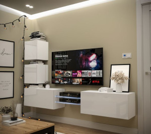 Meblościanka Nowoczesna Salon Meble N100 1A