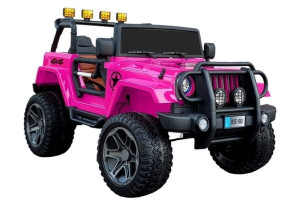 Auto Na Akumulator Jeep Terenówka Limited 180watt Różowy Kobiecy