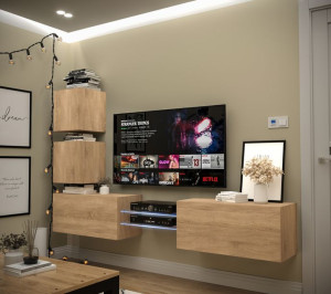 Meblościanka Nowoczesna Salon Meble N100 1A