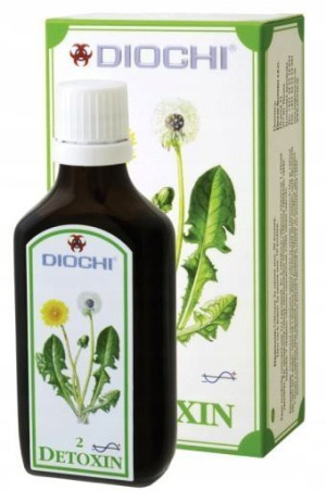 Diochi Detoxin 50 ml krople na regenerację wątroby