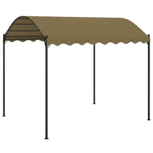 Altana, 4x3x2,6 m, kolor taupe, 180 g/m²