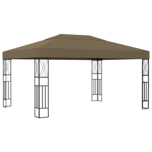 Altana, 3 x 4 m, taupe, tkanina