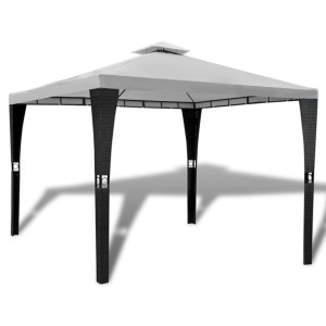 Altana ogrodowa z zadaszeniem, 3 x 3 m, kremowa bi