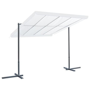 Altana z przechylanym i chowanym dachem 350x253x19