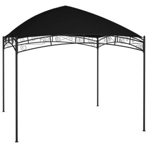 Altana ogrodowa, 3x3 m, antracytowa, 180 g/m²