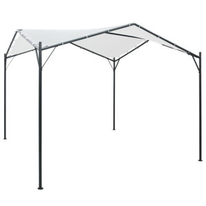 Pawilon ogrodowy, 3x3x2,6 m, biały, 180 g/m²