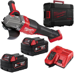 Szlifierka 2x5Ah Milwaukee M18 FHSAG125XPDB-502X