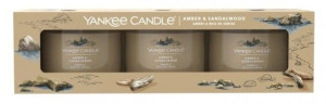Yankee Candle Amber & Sandalwood 3 świece min
