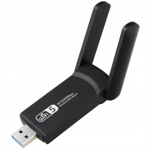 Karta Sieciowa Zewnętrzna Wi-fi Adapter Usb Dual