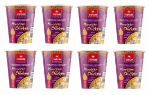 Zupa z kluskami o smaku kurczaka w stylu marokańskim 60 g Vifon x 8