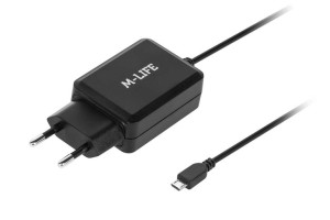 Ładowarka sieciowa M-Life microUSB 2.1A