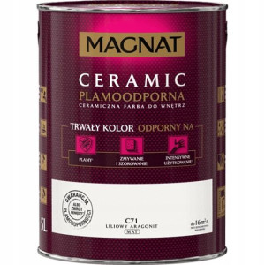 Farba Magnat Ceramic 5l C71 Liliowy Aragonit