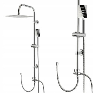 ZESTAW PRYSZNICOWY Kolumna natrysk deszczownica 25cm INEA ZN0561