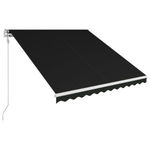 Automatycznie zwijana markiza, 350x250 cm, antracy