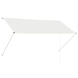 Markiza zwijana, 250 x 150 cm, kremowa