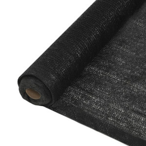 Siatka osłaniająca HDPE, 1,5x50 m, czarna, 150 g/m