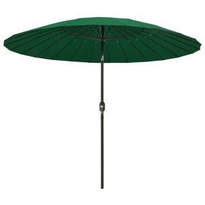 Parasol ogrodowy na słupku aluminiowym, 270 cm, zi