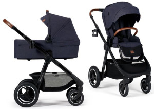 Kinderkraft Everyday wózek wielofunkcyjny 2w1 Denim