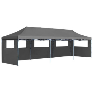 Składany namiot z 5 ścianami bocznymi, 3 x 9 m, an