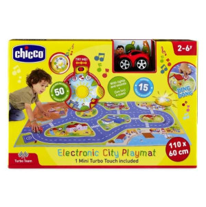 CHICCO 04406 edukacyjna mata mapa miasto samochód