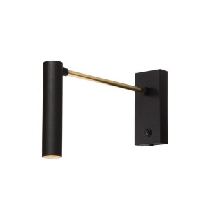 Kierunkowa lampa ścienna LARS 50716105 kinkiet LED 4W 3000K czarny