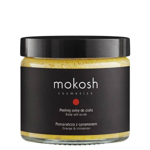 Mokosh peeling solny pomarańcza z cynamonem 300g