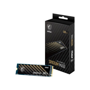 Dysk Ssd Msi Spatium M450 500gb Pcie 4.0 Nvme M.2