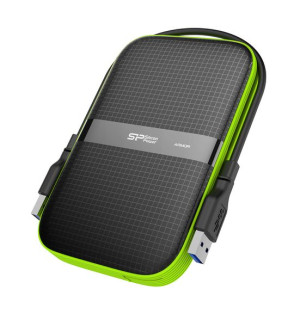 Dysk zewnętrzny Silicon Power Armor A60 2TB 2.5" USB 3.2 5400 obr/min Green