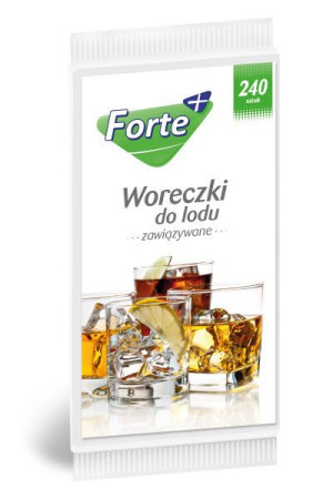Woreczki do lodu 240 kostek Forte+