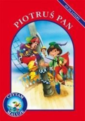 Piotruś Pan - Czytam maluję -  Duże litery