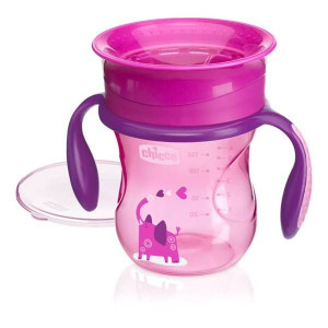 CHICCO 70053 Kubek 360° do nauki picia 200ml 12m+