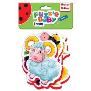 Baby puzzles piankowe Farma
