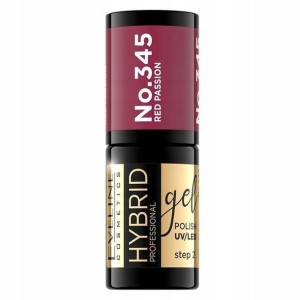 Eveline Hybrid Lakier hybrydowy 345 Red Passion 5ml