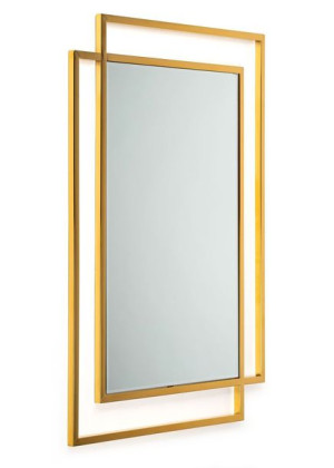 Lustro wiszące w metalowej ramie Vaiana 110 cm