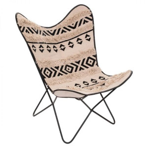 Fotel Butterfly boho etno