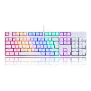 Motospeed Klawiatura Mechaniczna Ck107 Rainbow-blu
