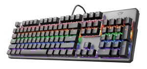 Klawiatura mechaniczna Trust GXT 865 Asta 22630 (USB 2.0  kolor czarny)